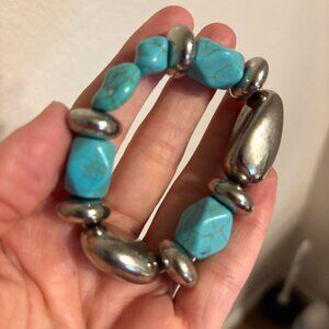 OSFA | Turquoise Nugget Bracelet